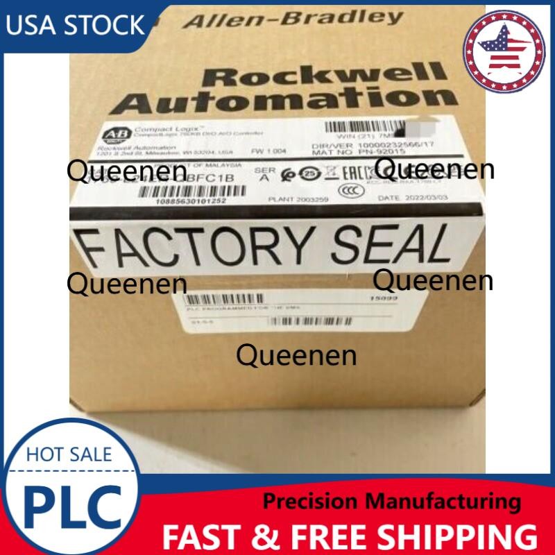 1PC NEW Allen-Bradley 1769-L24ER-QBFC1B CompactLogix 750KB DI/O AI/O Controller
