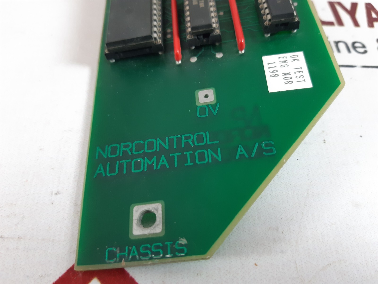 Norcontrol NA1114 Dual Centronics Interface Board HA 331256 B/B/