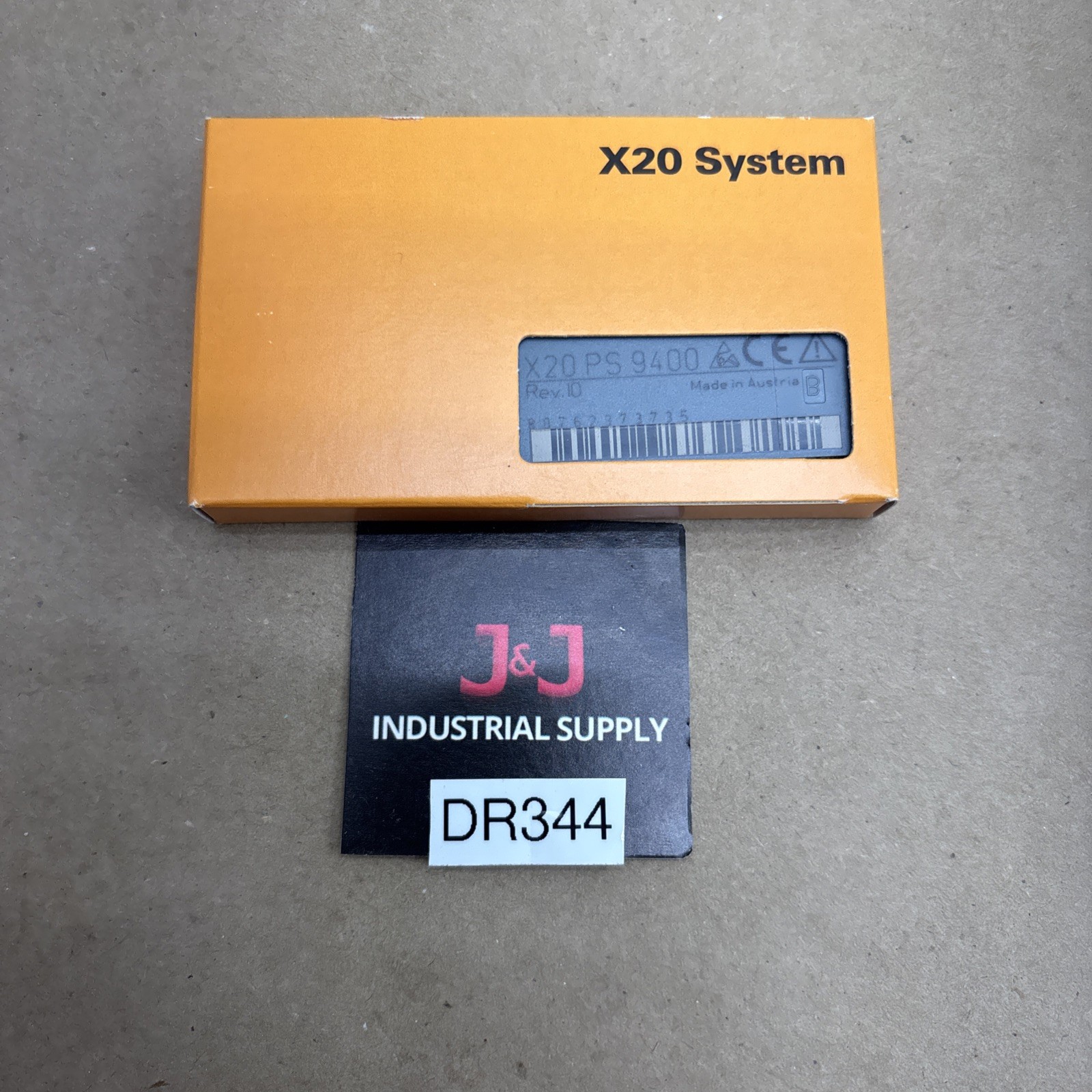 New On Box B&R X20PS9400 Rev 10 Power Supply Module X20 System Fast Shipping.