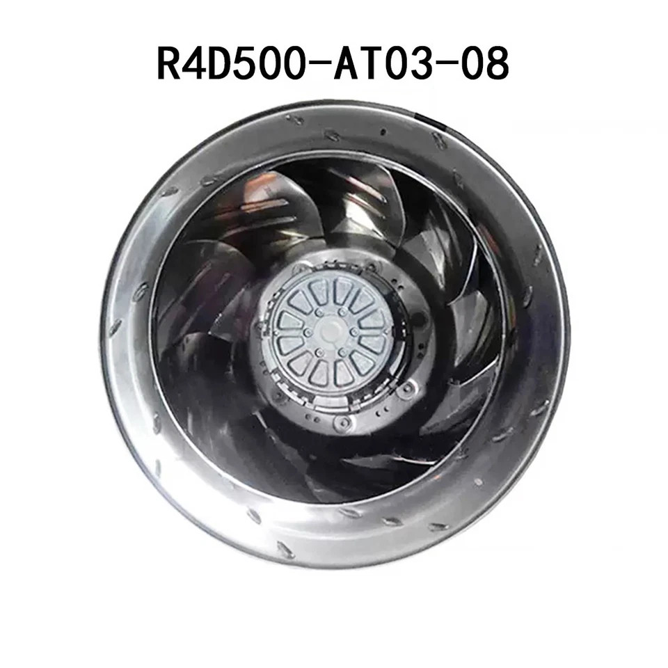 New in box Ebmpaps Centrifugal fan 50/60Hz 400VAC R4D500-AT03-08 φ500mm radiator