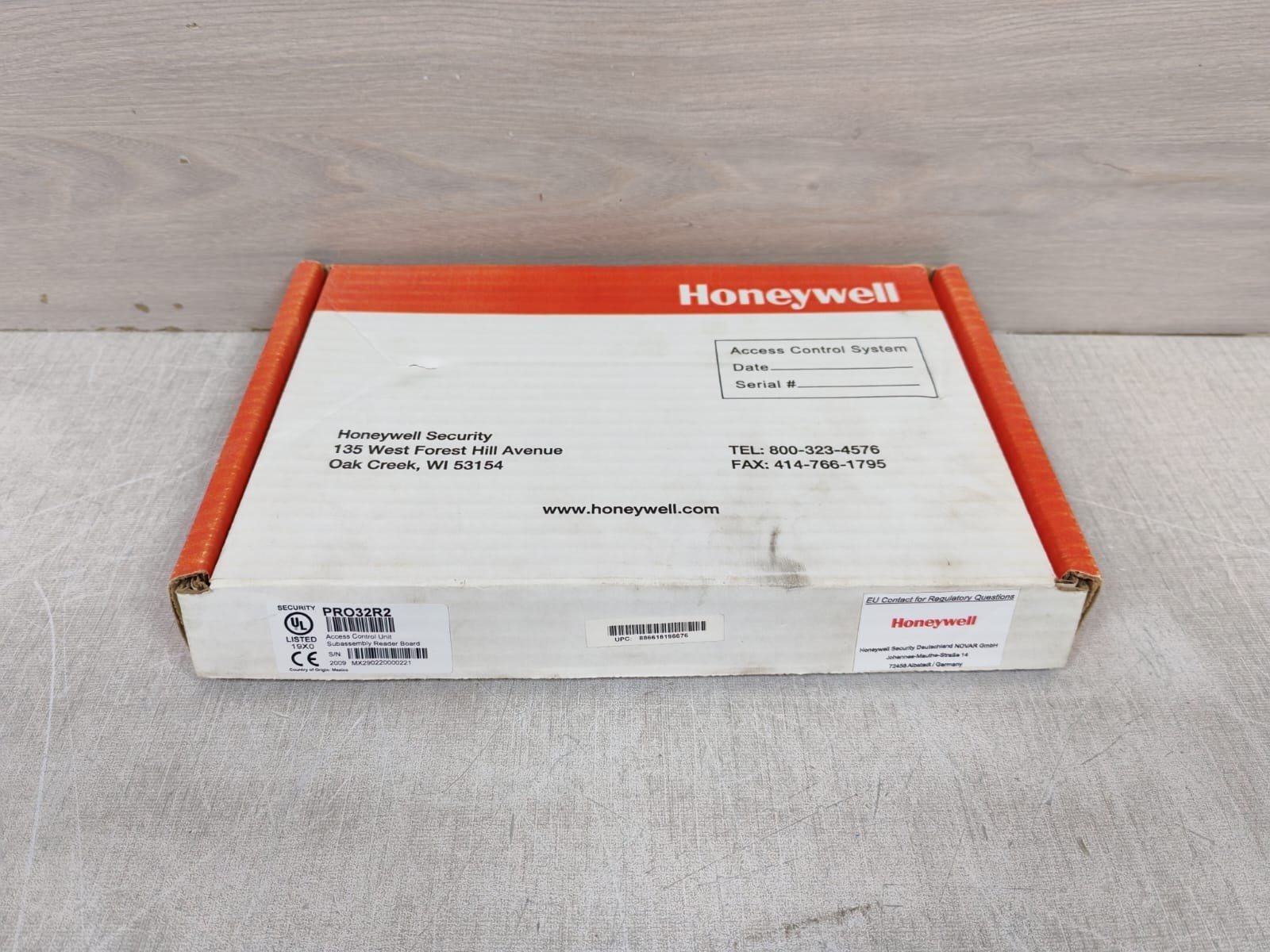 HONEYWELL PRO32R2 2-READER BOARD 10291-0000-F REV.C ACCESS CONTROL UNIT