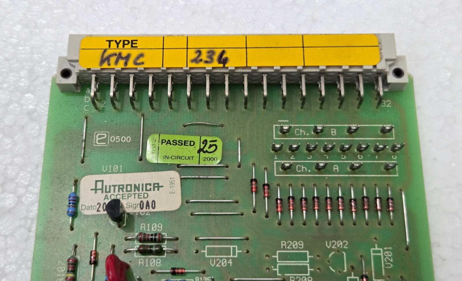 AUTRONICA KMC-234 PCB CARD 7251-044.0001