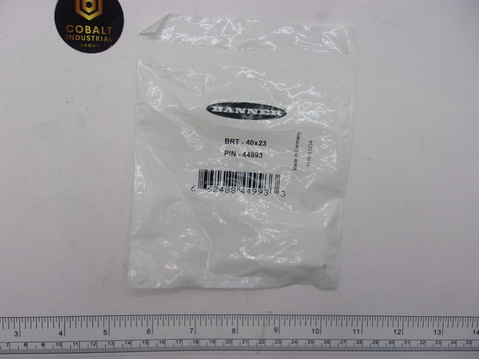 BANNER ENGINEERING BRT-40X23 SENSOR REFLECTOR, 0348B