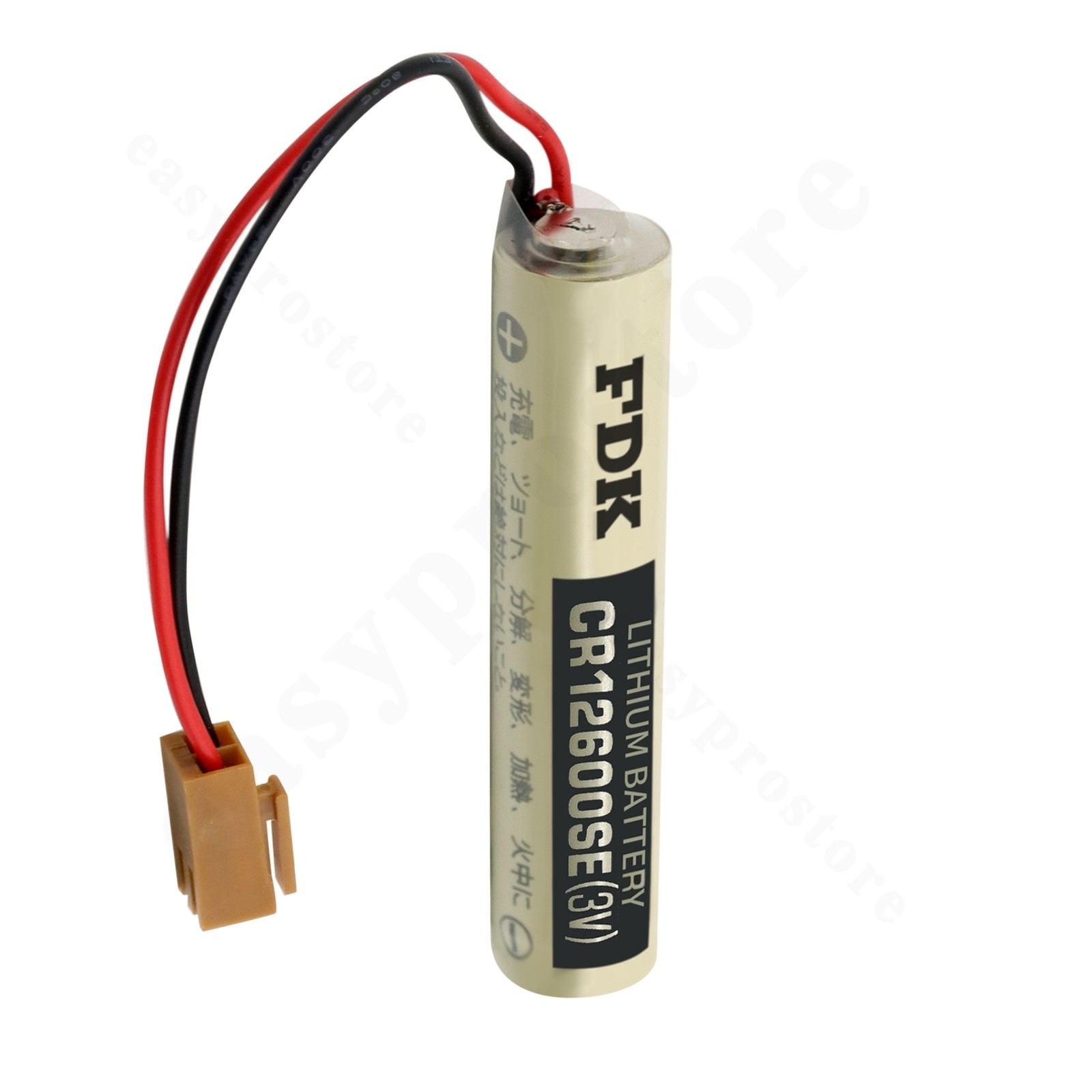 OEM CR12600SE(3V) Battery For FDK CR12600SE CR12600 PLC With Brown plug 1600mah
