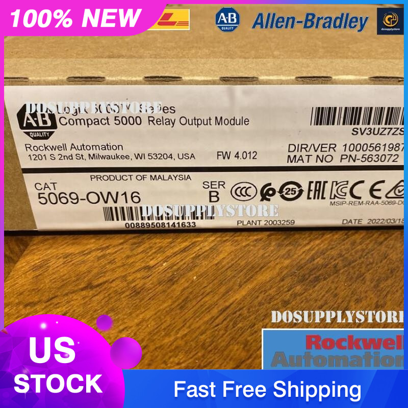 New AB 5069-OW16 Compact 5000 Relay Output Module 5069OW16