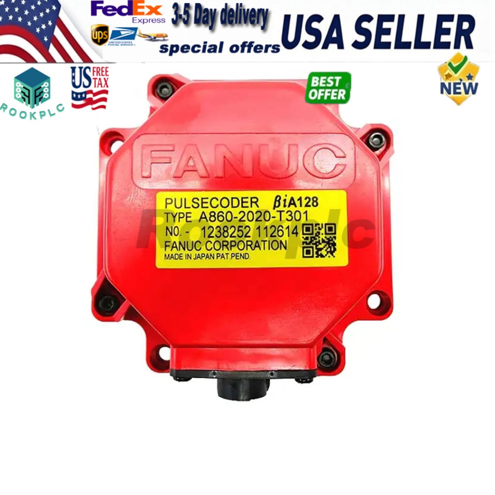 NEW FANUC A860-2020-T301 Encoder A8602020T301