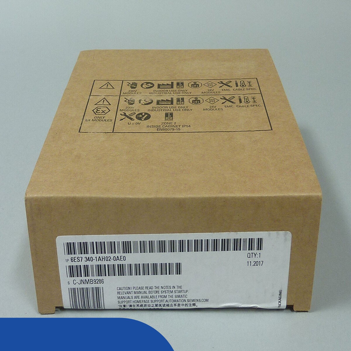6ES7 340-1AH02-0AE0 NEW SIEMENS 6ES7340-1AH02-0AE0 1AHO2-OAEO S7-300 CP 340