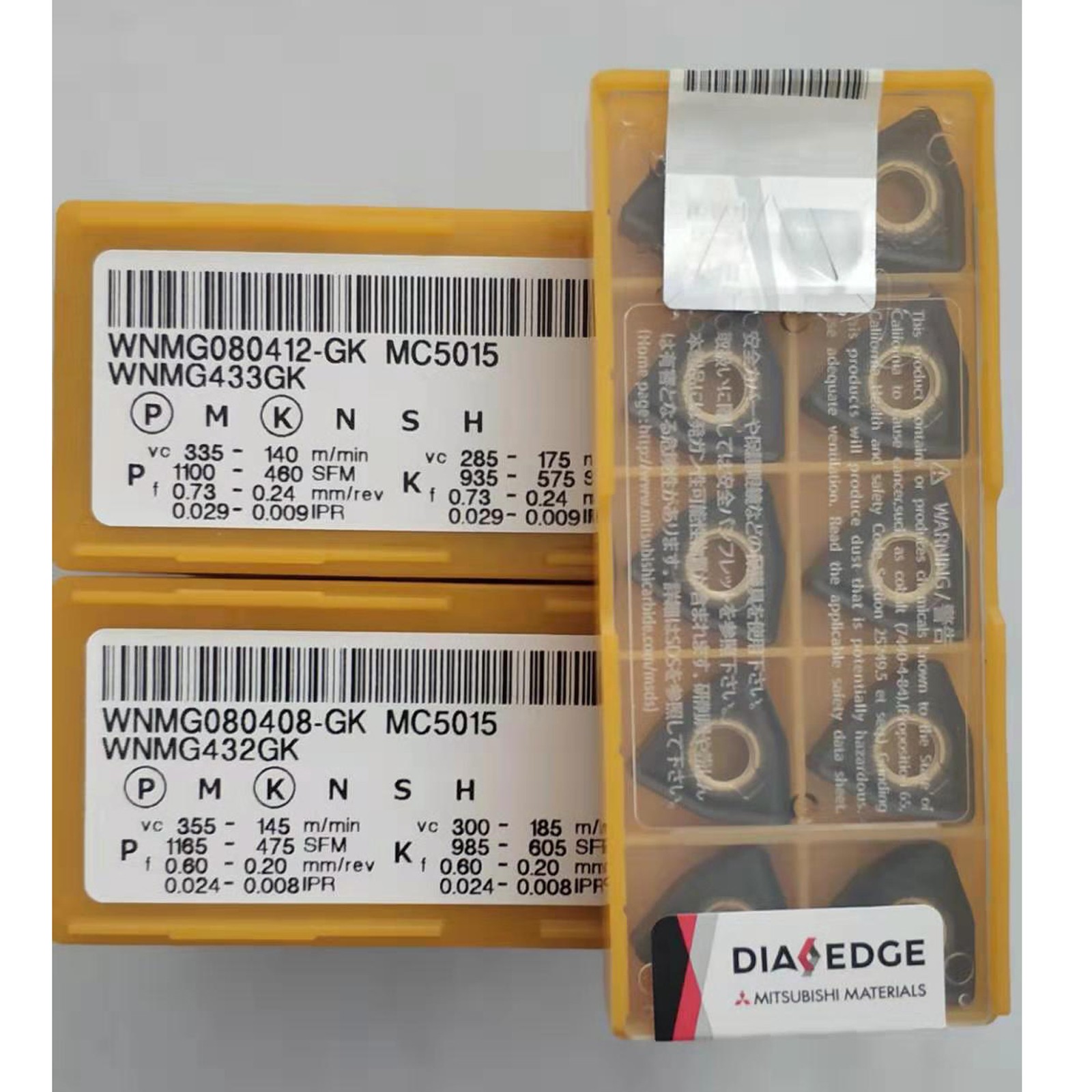 10Pcs/box New blade WNMG080412-GK MC5015 fast ship MS#XR Quick delivery