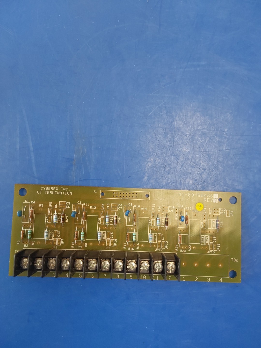 Cyberex 41-09-604861 CT Termination Board PLC Card Module