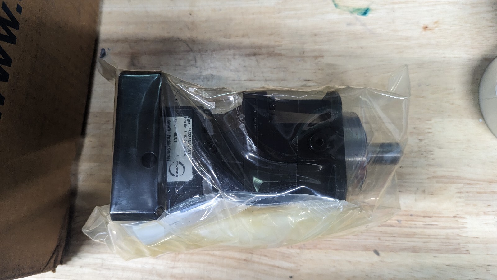 NEW STOBER P322SPR0400MT GEARHEAD RATIO 40:1 16mm Output For Fanuc