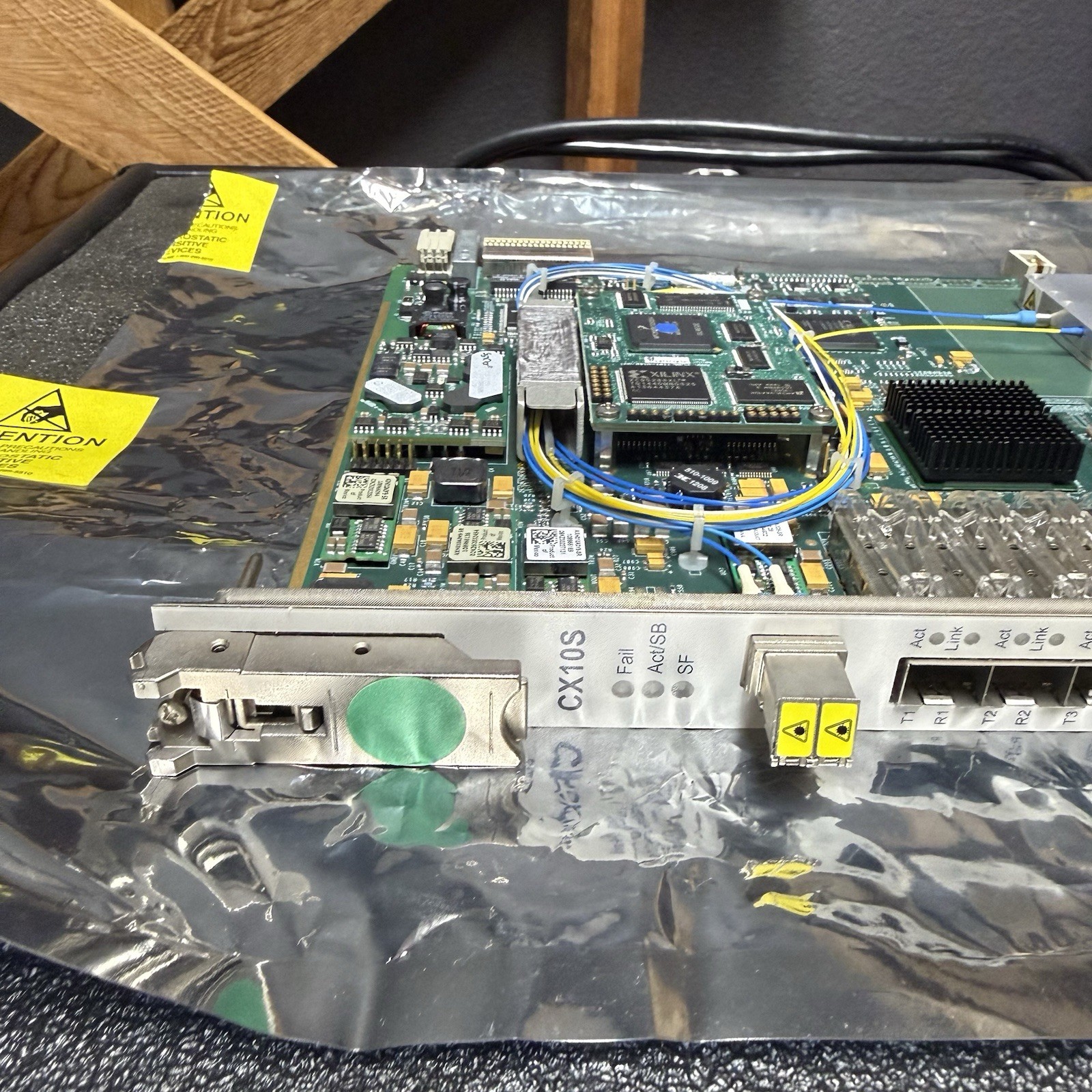 OPVISTA CX10S Optical Module DWDM Fiber Transceiver Board Multi-Channel Telecom