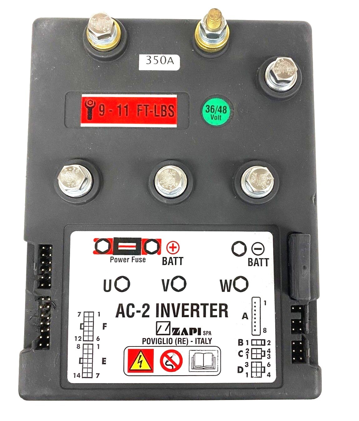 USED REMANUFACTURED MOTOR FSIP FZ5213 INVERTER AC-2 CONTROLLER 450A, 36/48V