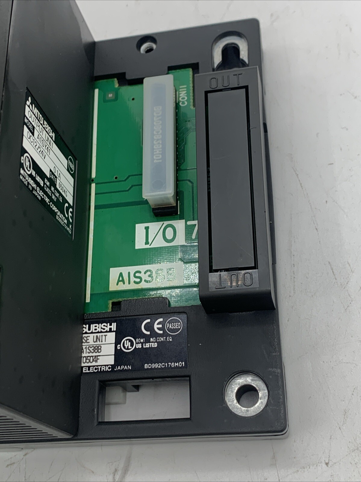 Set Of 9 Melsec & Mitsubishi PLC , A1S61PN, A1SHCPU, A1SX41, A1SY50, A1SY41
