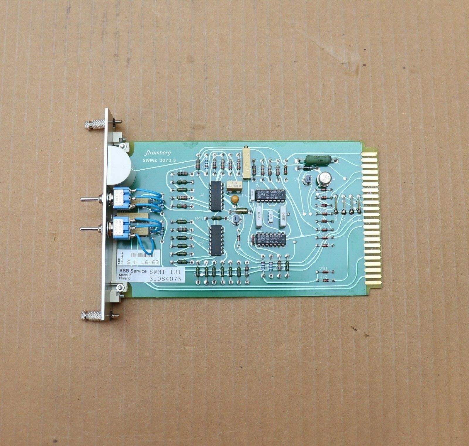 ABB STROMBERG 31084075 AVERAGE MODULE SWMT1J1