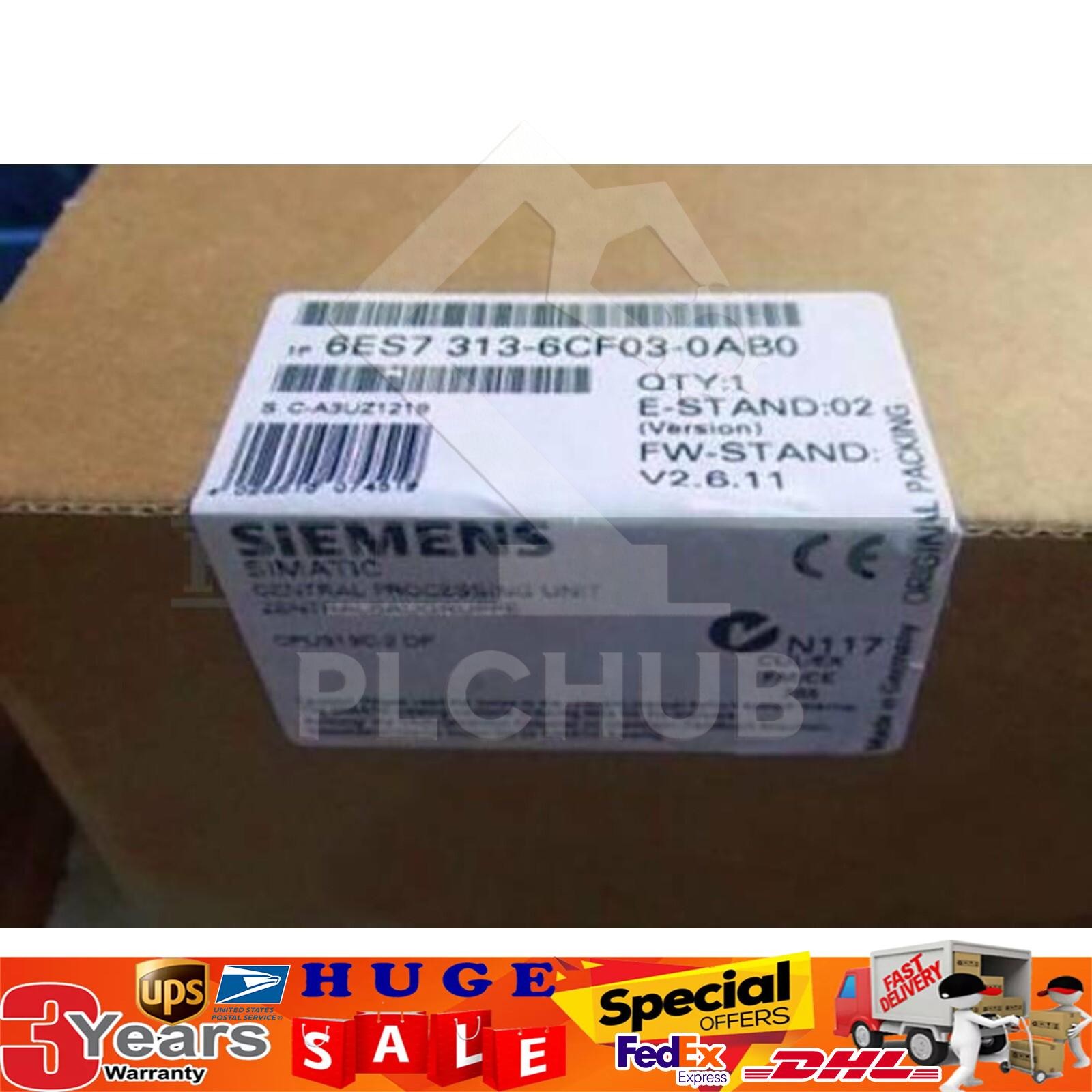 1PC 6ES7313-6CF03-0AB0 6ES7 313-6CF03-0AB0 Siemens New