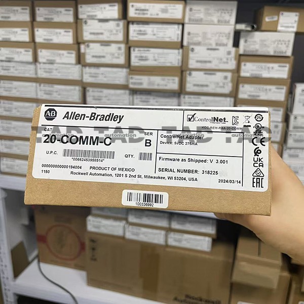 Allen-Bradley 20-COMM-C Ser. B Firm. V 3.001 ControlNet Free Shipping New Brand