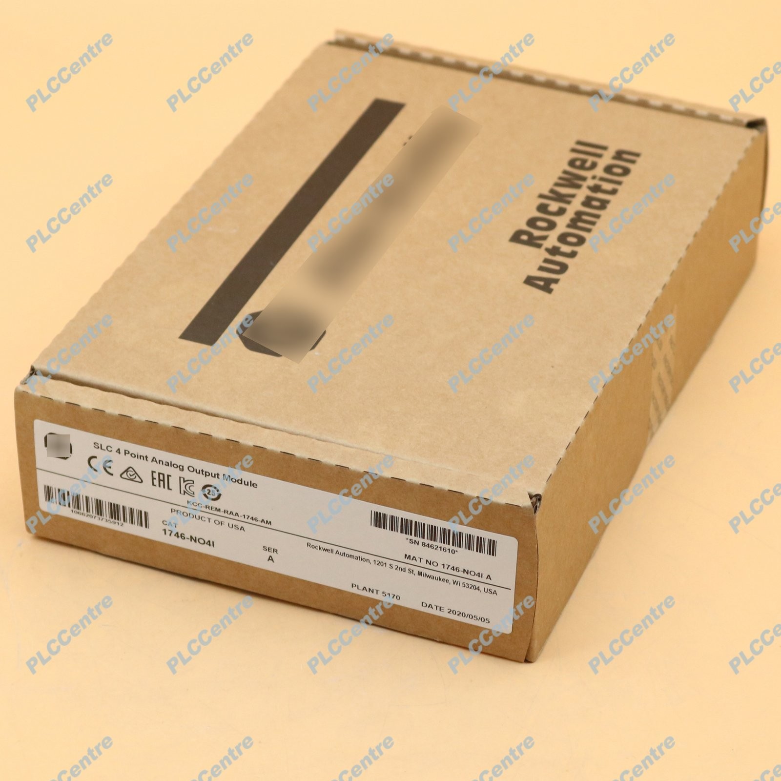 New Sealed 1746-NO4I /A 1746-N04I SLC 500 Analog Output Module ship DHL#RX