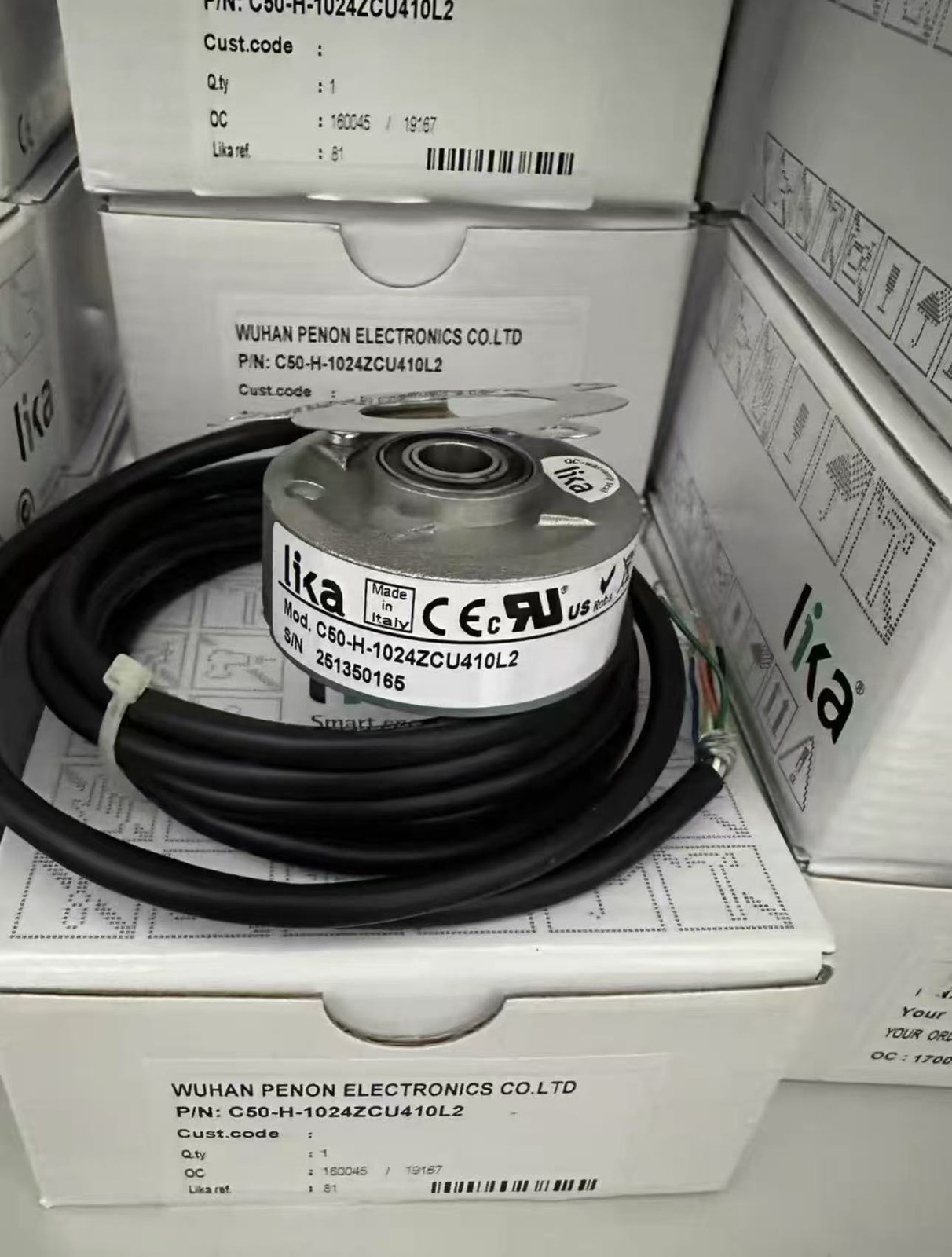 C50-H-1024ZCU410L2 encoder aperture 101024