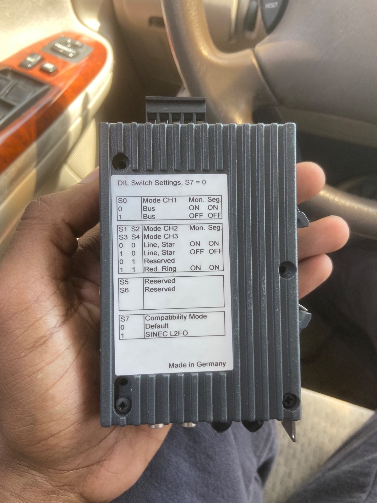 Siemens Simatic Net Optical Link Module – 6GK1502-3CB10