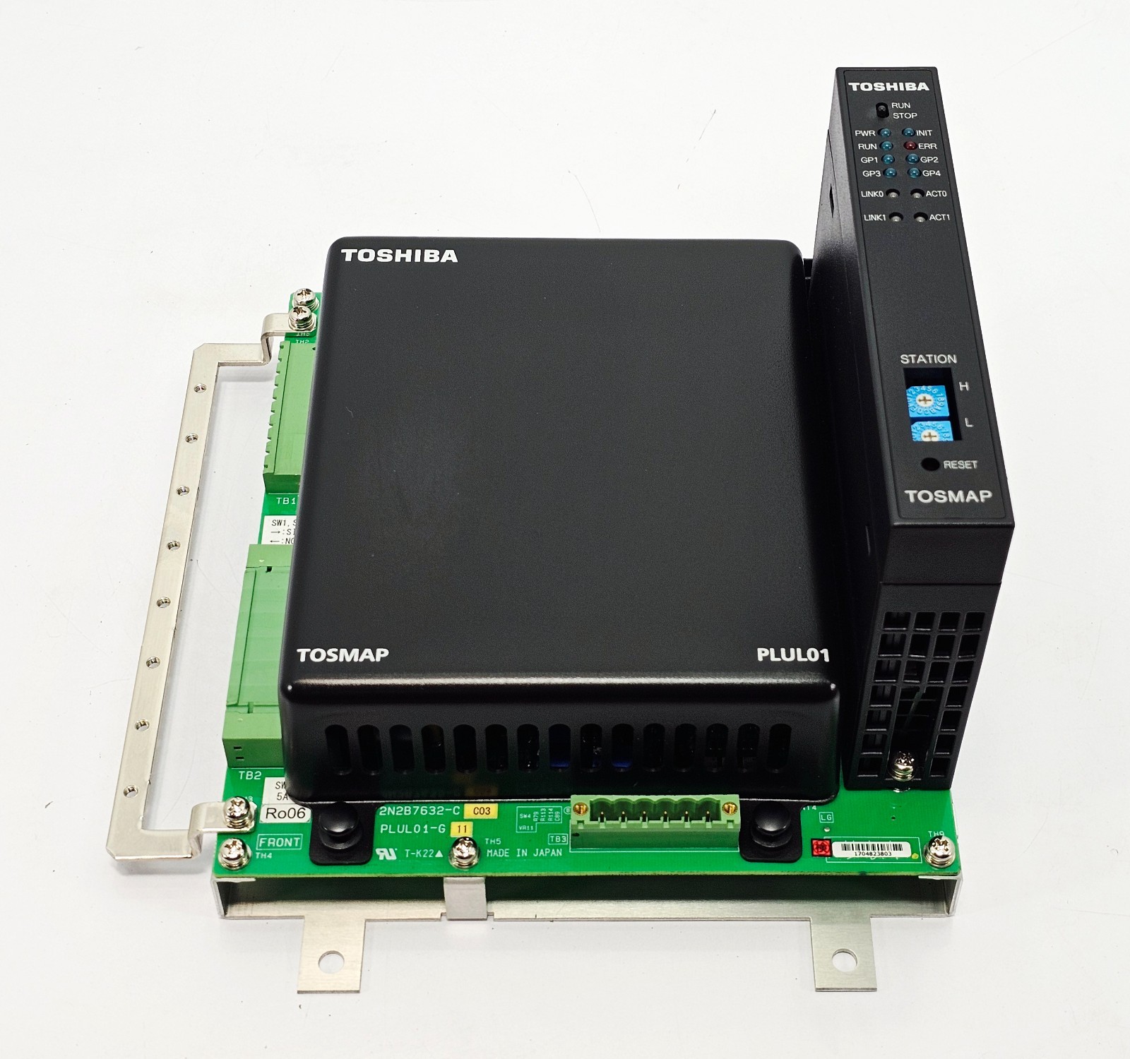 Toshiba TOSMAP PLUL01-G11 + NPCL01G002 Industrial Controller Module NEW OPEN BOX