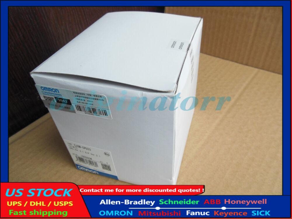Omron CJ2M-CPU33 PLC CJ2MCPU33 CPU New In Box Fast Shipping
