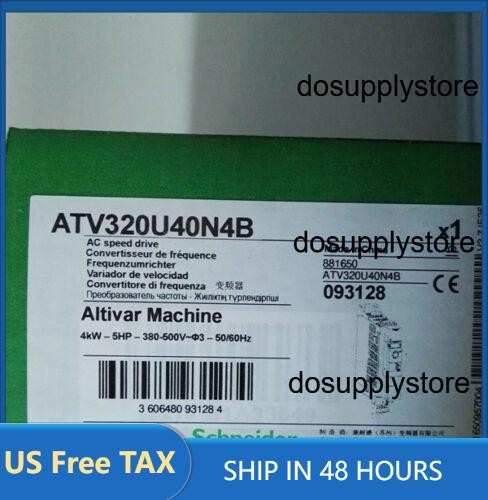 1PC New Schneider ATV320U40N4B 4Kw Inverter Fast Shipping