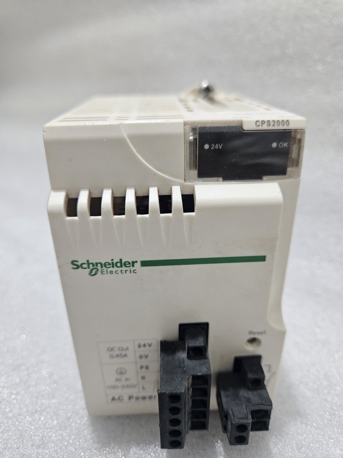 Schneider Modicon BMXCPS2000 Standard AC Power Supply 24VDC Used