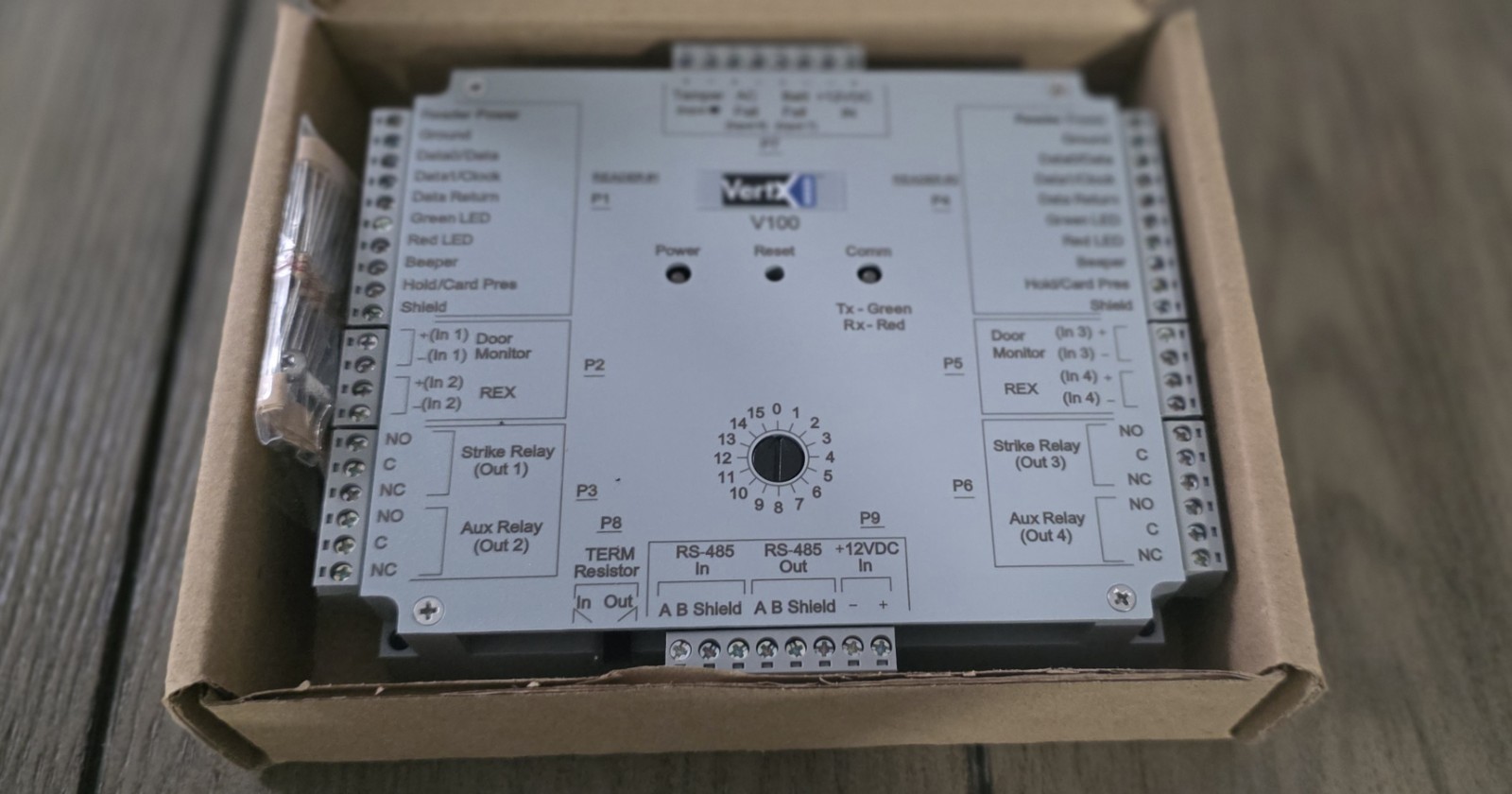 HID VertX V100 70100AEP0N Door/Dual Reader Interface Access Controller