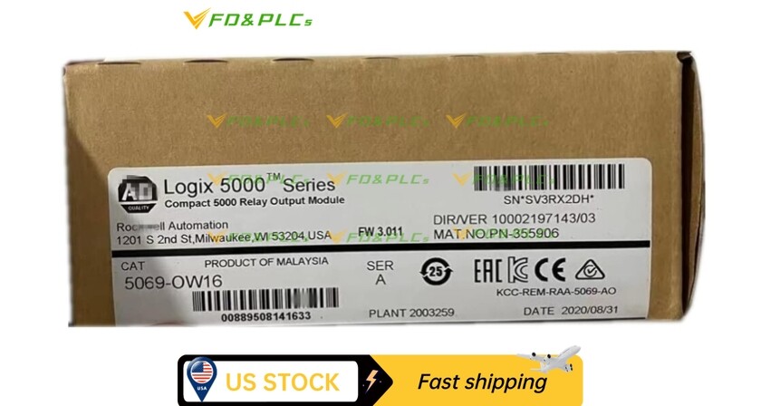 New Factory Sealed AB 5069-OW16 Compact 5000 Relay Output Module 5069-OW16