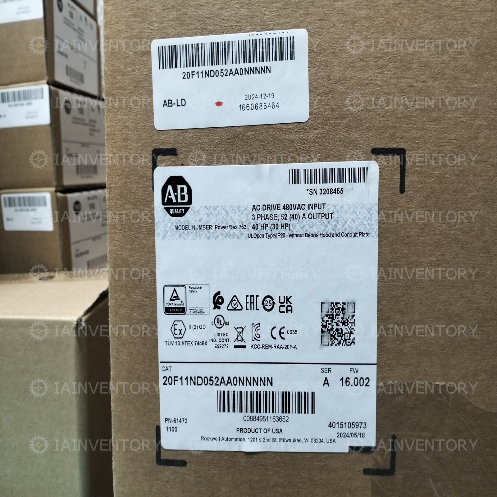 1pc New 20F11ND052AA0NNNNN With Warranty Fast Shipping