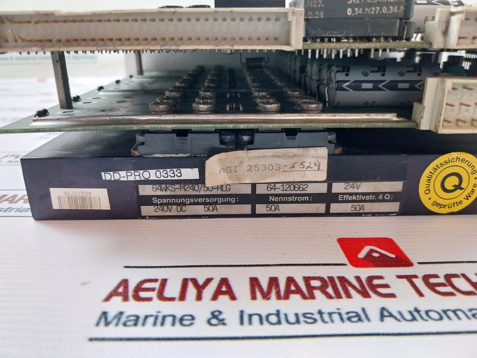 PROCON PAS ELEKTRONIK 64WKS-M240/50-RLG Rotor Position Encoder 50A 240VDC
