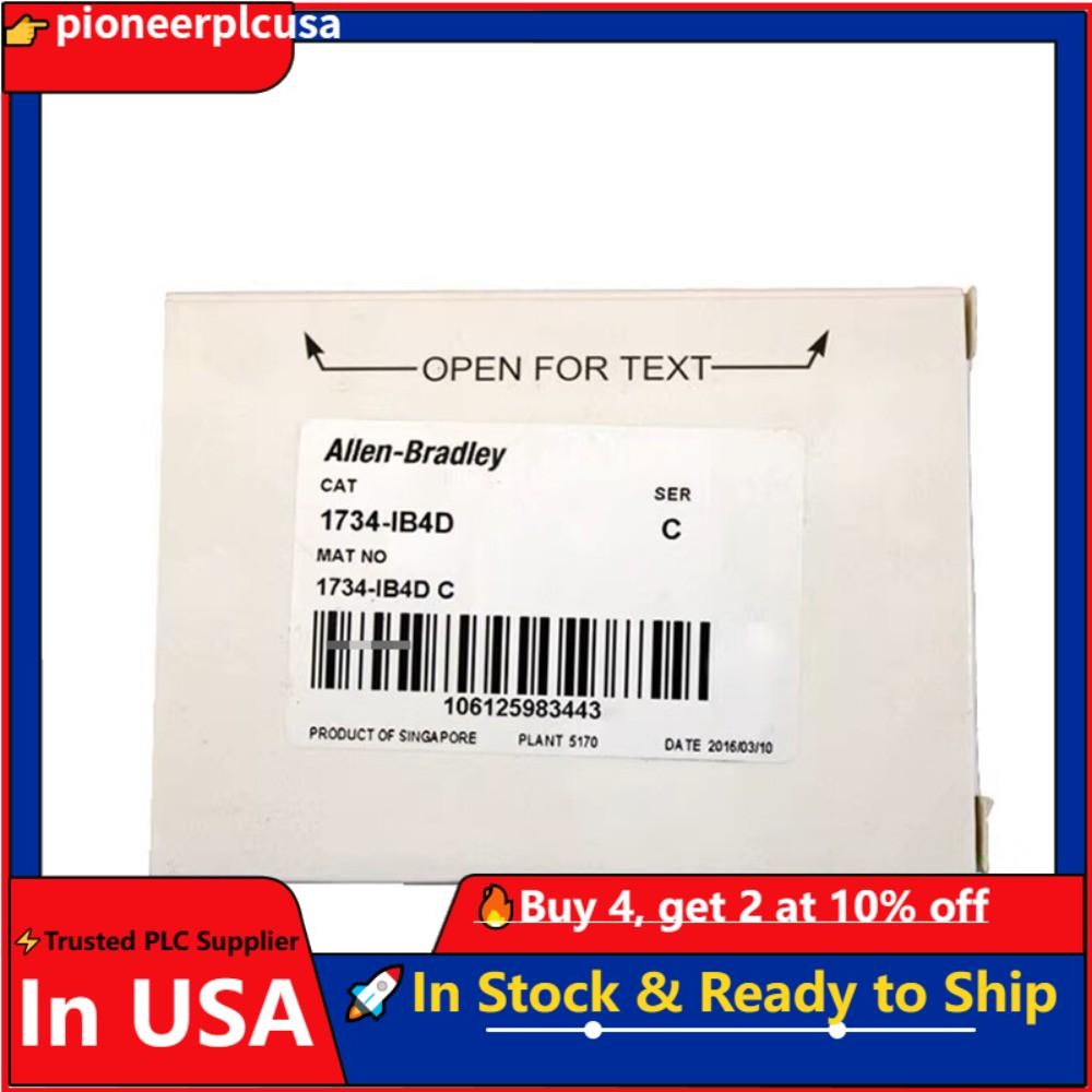 1734-IB4D module PLC control processor 1734IB4D New AB