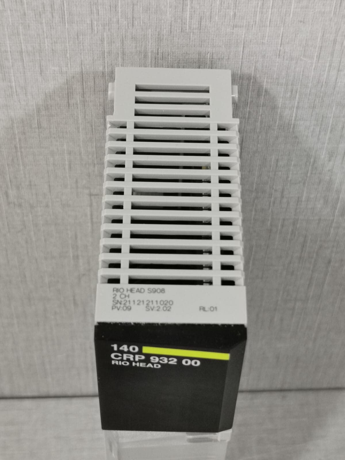 SCHNEIDER ELECTRIC 140CRP93200 PV.09/ SV 2.02 RIO HEAD-END ADAPTOR MODULE