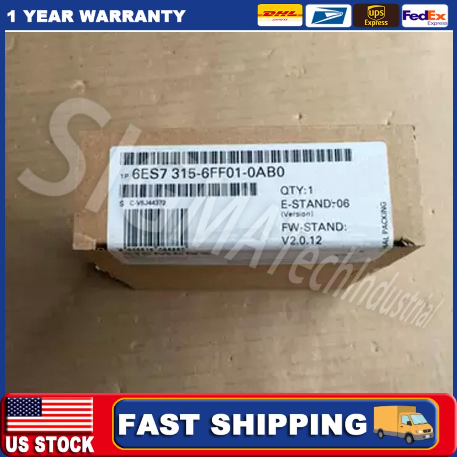 New Siemens 6ES7315-6FF01-0AB0 6ES7 315-6FF01-0AB0 NEW US FREE TAX