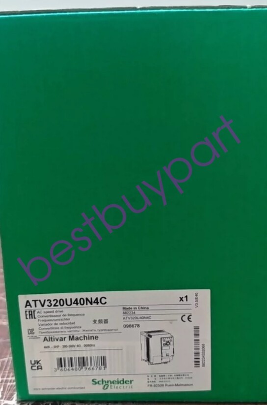 1PC New Schneider ATV320U40N4C Frequency Converter Expedited Shipping