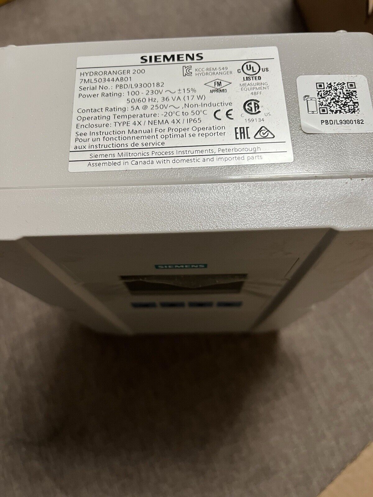 New Factory Sealed Siemens 7ML50341AA01 Ultrasonic Level Controller