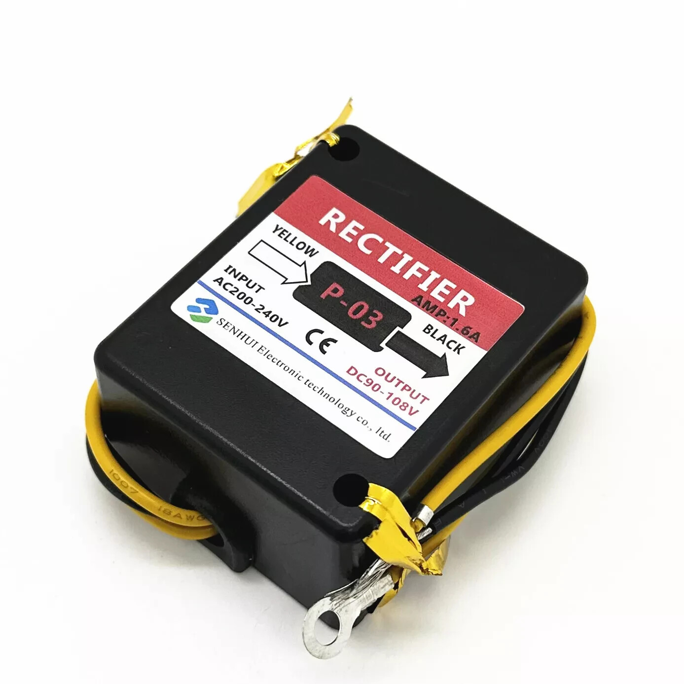 1PC P-03 1.6A 220-240VAC 90-108VDC POWER UNIT Motor Brake Rectifier