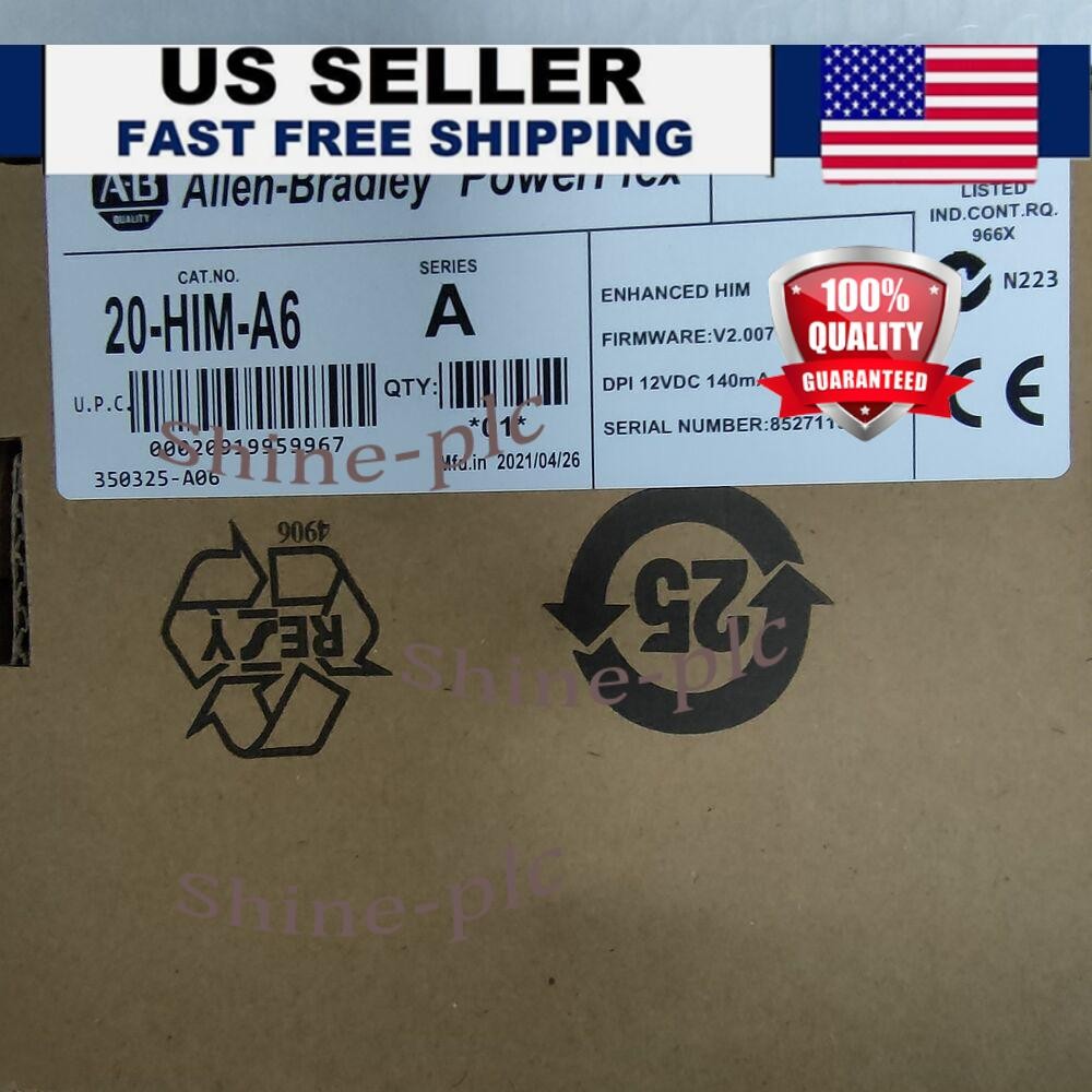 AB 20-HIM-A6 PoweFlex Enhanced HIM FW V2.007 12VFC New Sealed US Free Tax