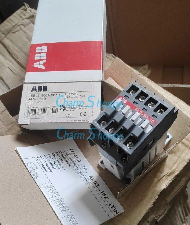 1PCS New ABB AL9-30-10 Contacto AL9-30-10-81 In Box 24VDC 1SBL143001R8110