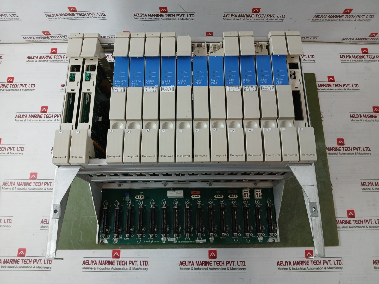 HONEYWELL 51402599-100 15 Slot I/O Backplane System 51304754-100 MU-PLAM02