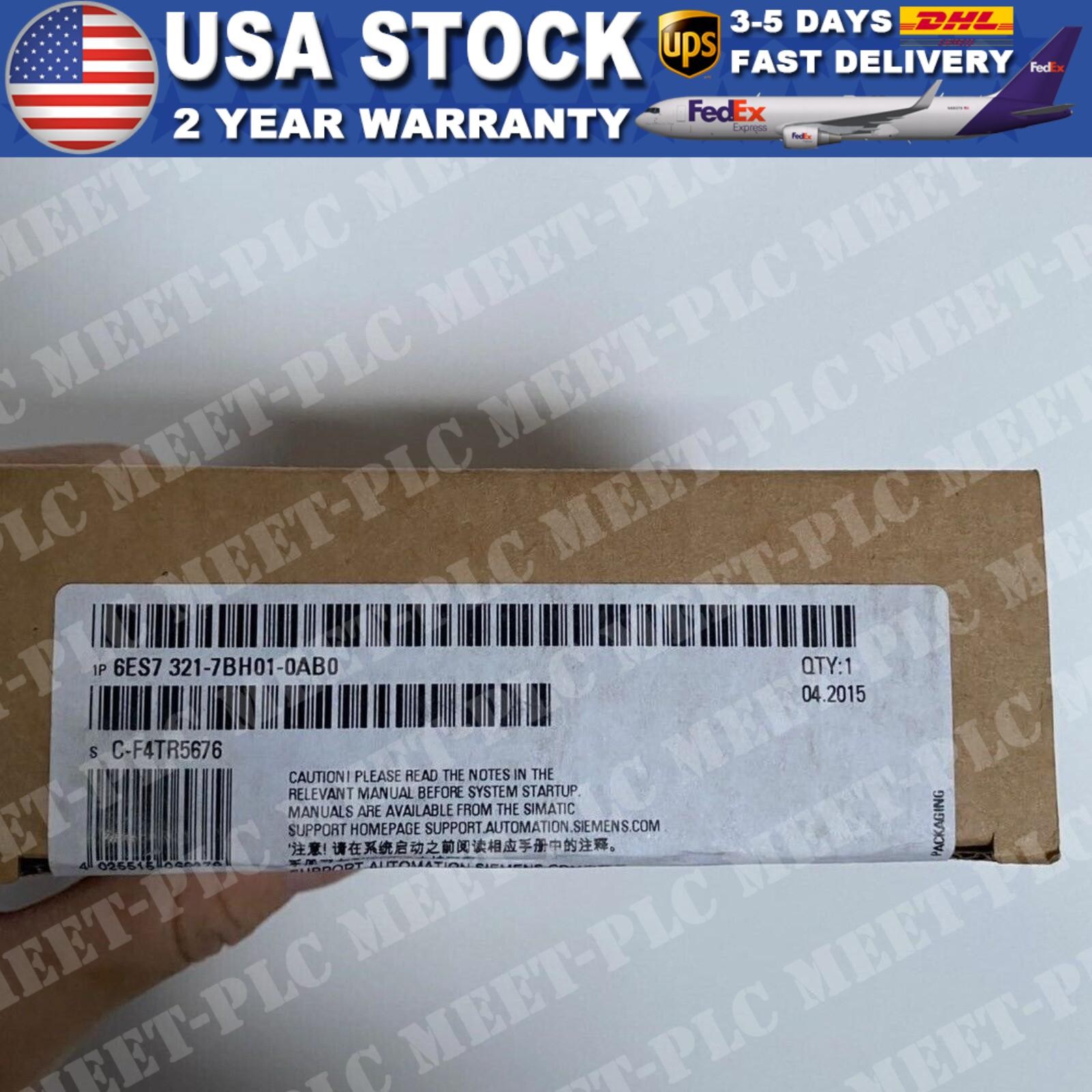 NEW in box Siemens PLC 6ES7 321-7BH01-0AB0 6ES7321-7BH01-0AB0