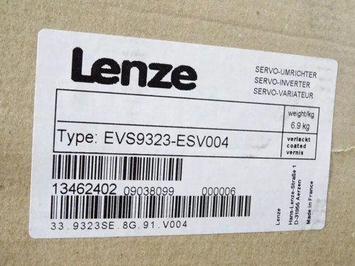 EVS9323-ESV004 NEW LENZE SERVO DRIVE EVS9323ESV004 With Safety Relay Terminals