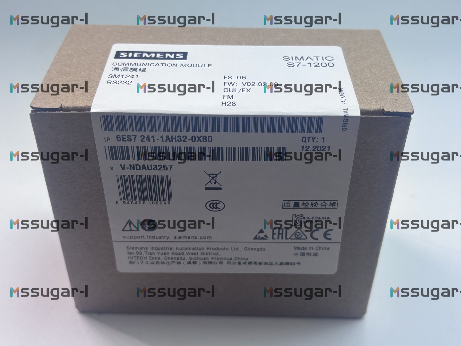 6ES7241-1AH32-0XB0 1PC New original Siemens Module 6ES7 241-1AH32-0XB0 Fast ship