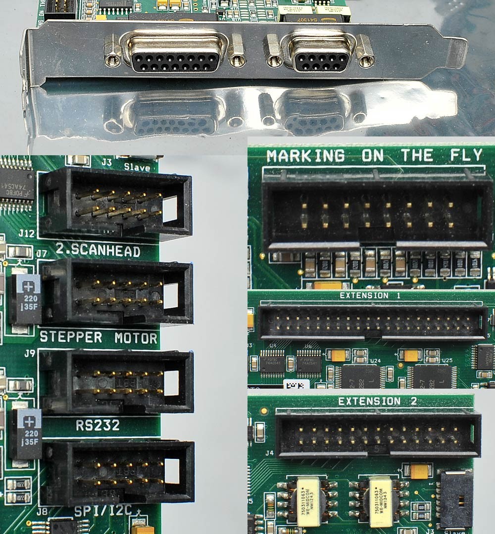 Scanlab RTC5 Control Board with 3D-Option, 2nd Scanhead, Marking on the Fly