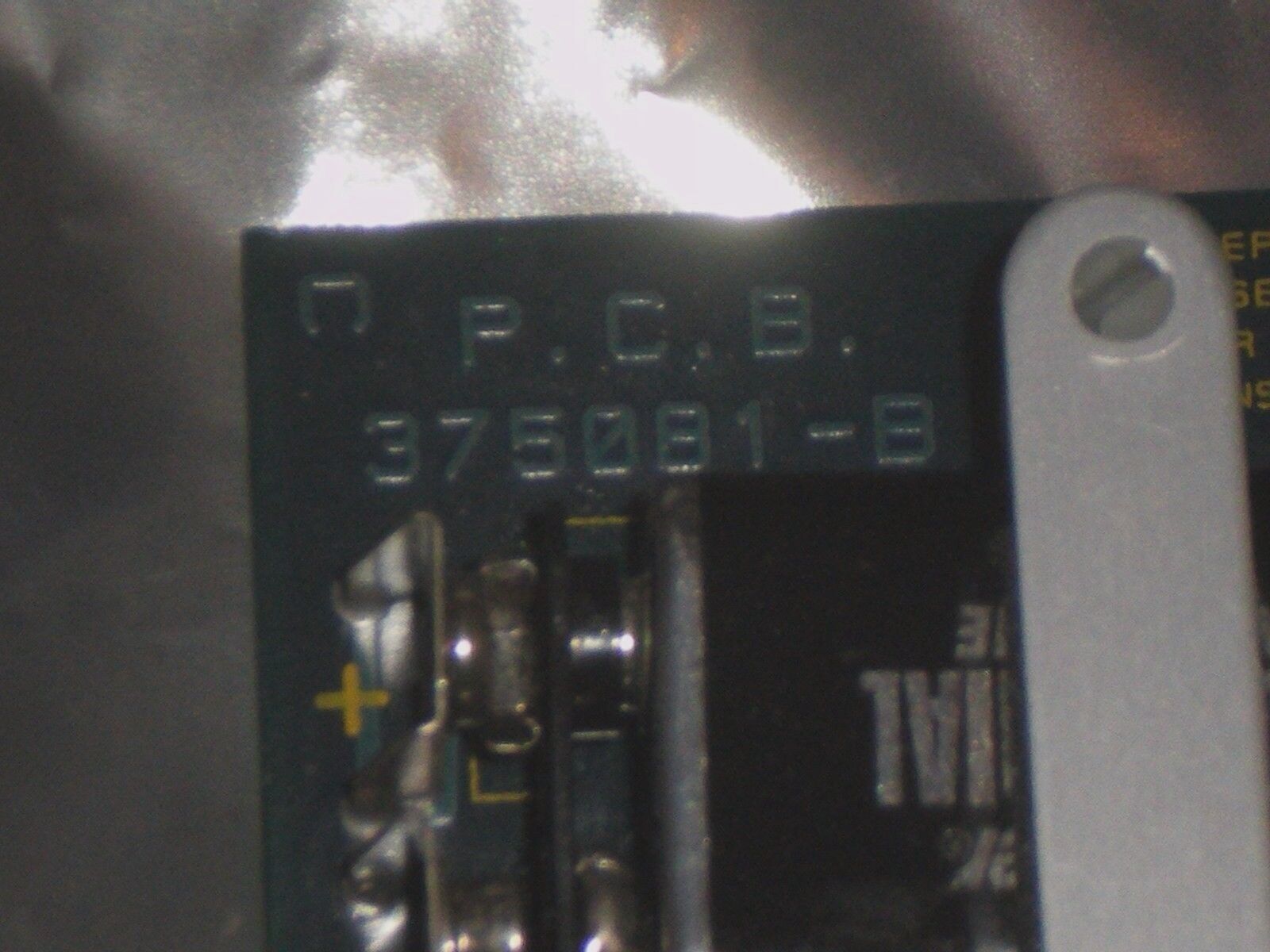 Videojet R375080 Rev. GB Circuit Board 375081-B PCB Video Jet Free Shipping!