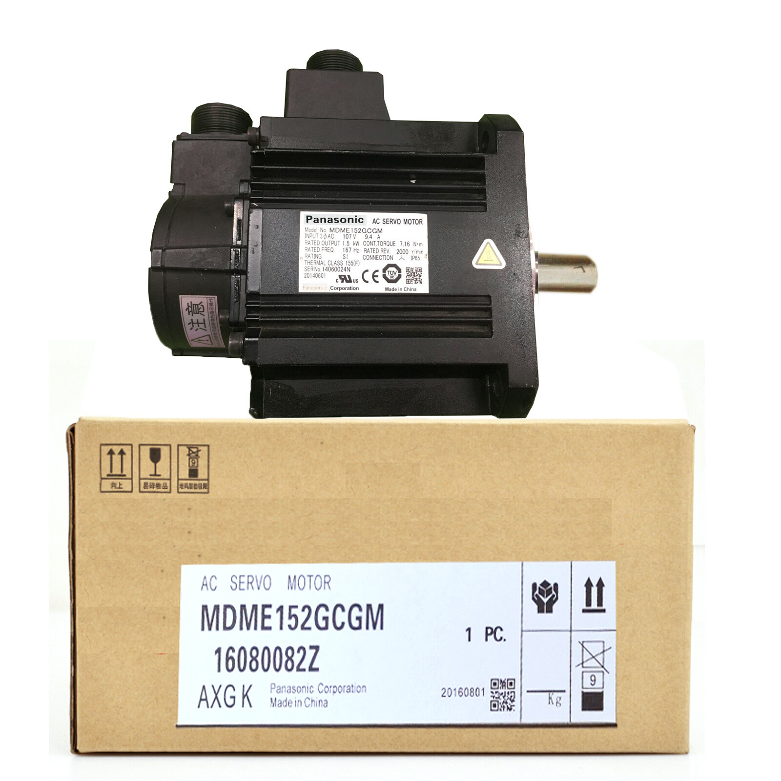 NEW In Box PANASONIC MDME152GCGM Servo Motor