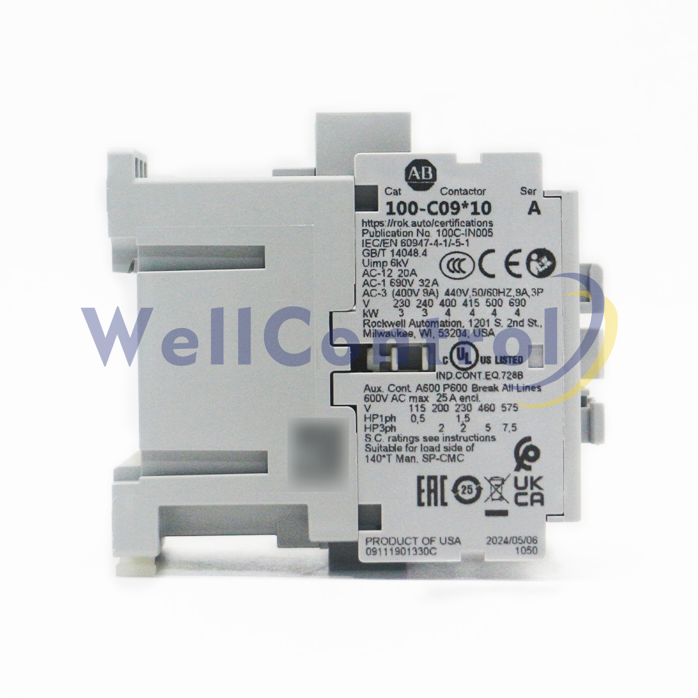 Brand New Allen-Bradley 100-C09D10 100-C IEC 9 A Contactor Screw Terminals
