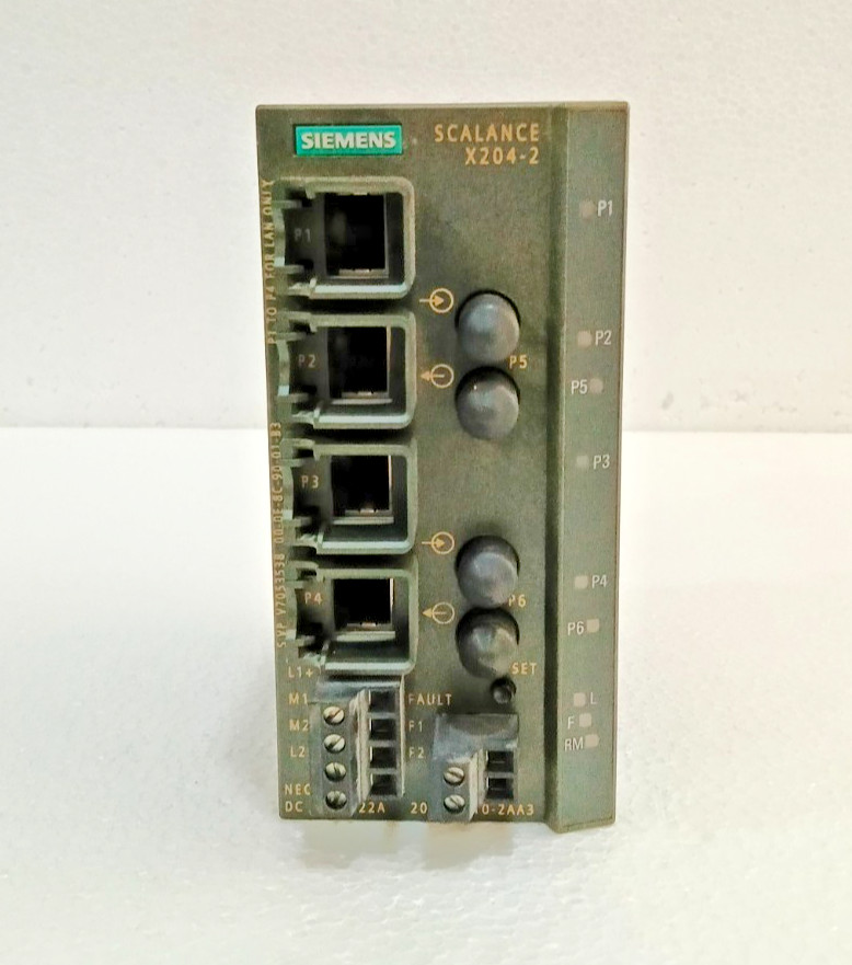 *NEW NO BOX* Siemens 6GK5204-2BB10-2AA3 SCALANCE X204-2 Ethernet Switch