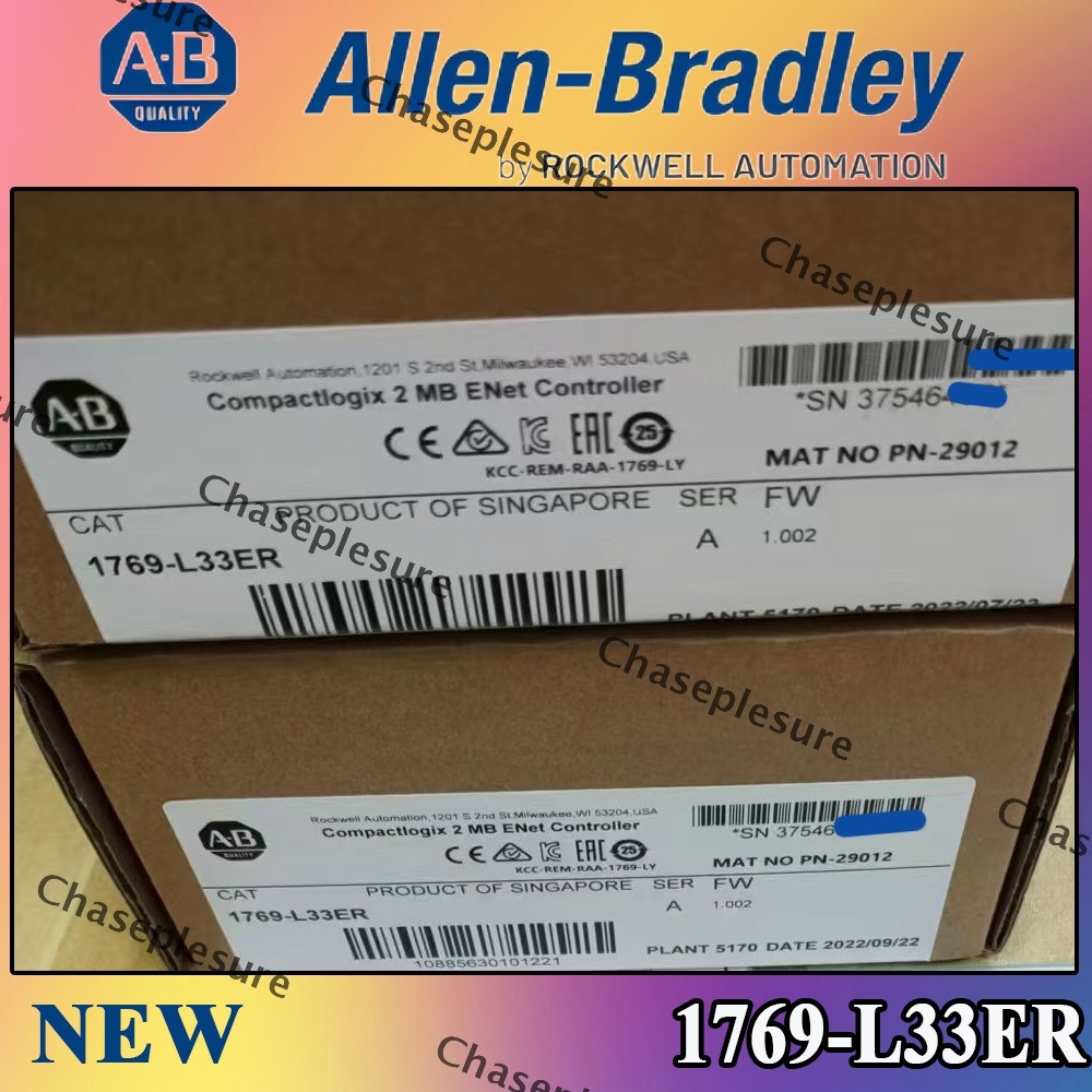 1769-L33ER NEW NEW AB 1769 L33ER /A CompactLogix 2 MB Motion Controller