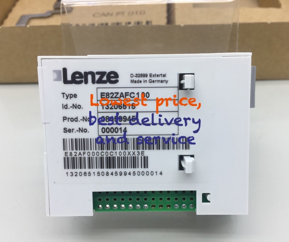 1PC NEW Lenze E82ZAFCC100 8200 Series Inverter I/O Module Fast shipping